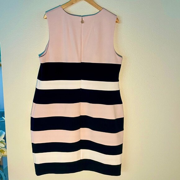 Tommy Hilfiger Colorblock Sleeveless Sheath‎ Tank Dress Size 18W - Picture 3 of 9